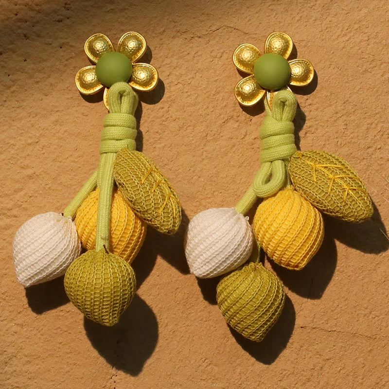 Handmade Flower & Fruit Dangle