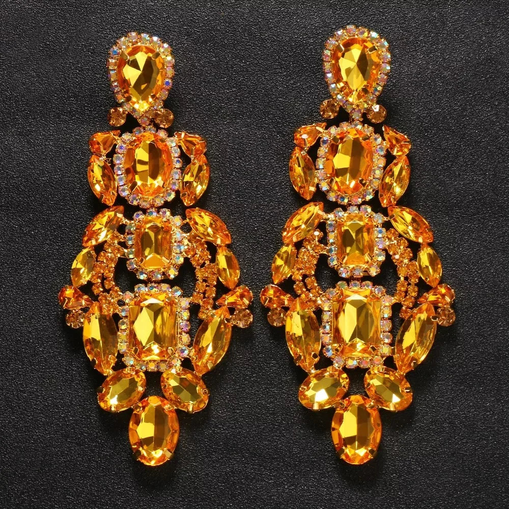 Long Geometric Gemstone