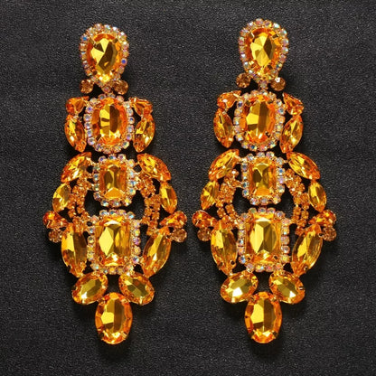 Long Geometric Gemstone