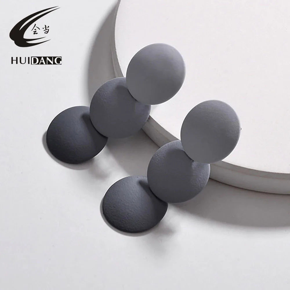 Summer New Paint Gradient Color Stacked Round Disc