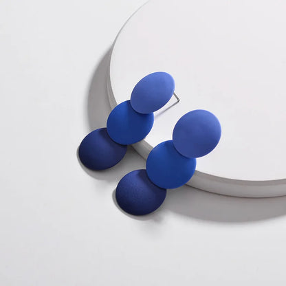 Summer New Paint Gradient Color Stacked Round Disc