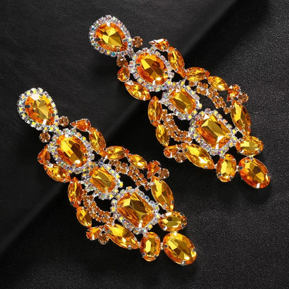 Long Geometric Gemstone
