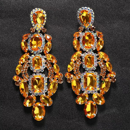 Long Geometric Gemstone