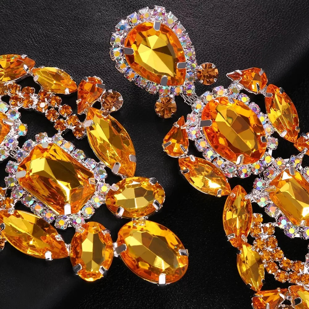 Long Geometric Gemstone