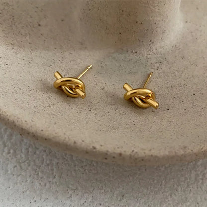 Luxury Creative Small Knotted Stud