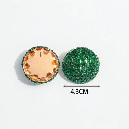 Bling Extra Large Round Crystal Stud